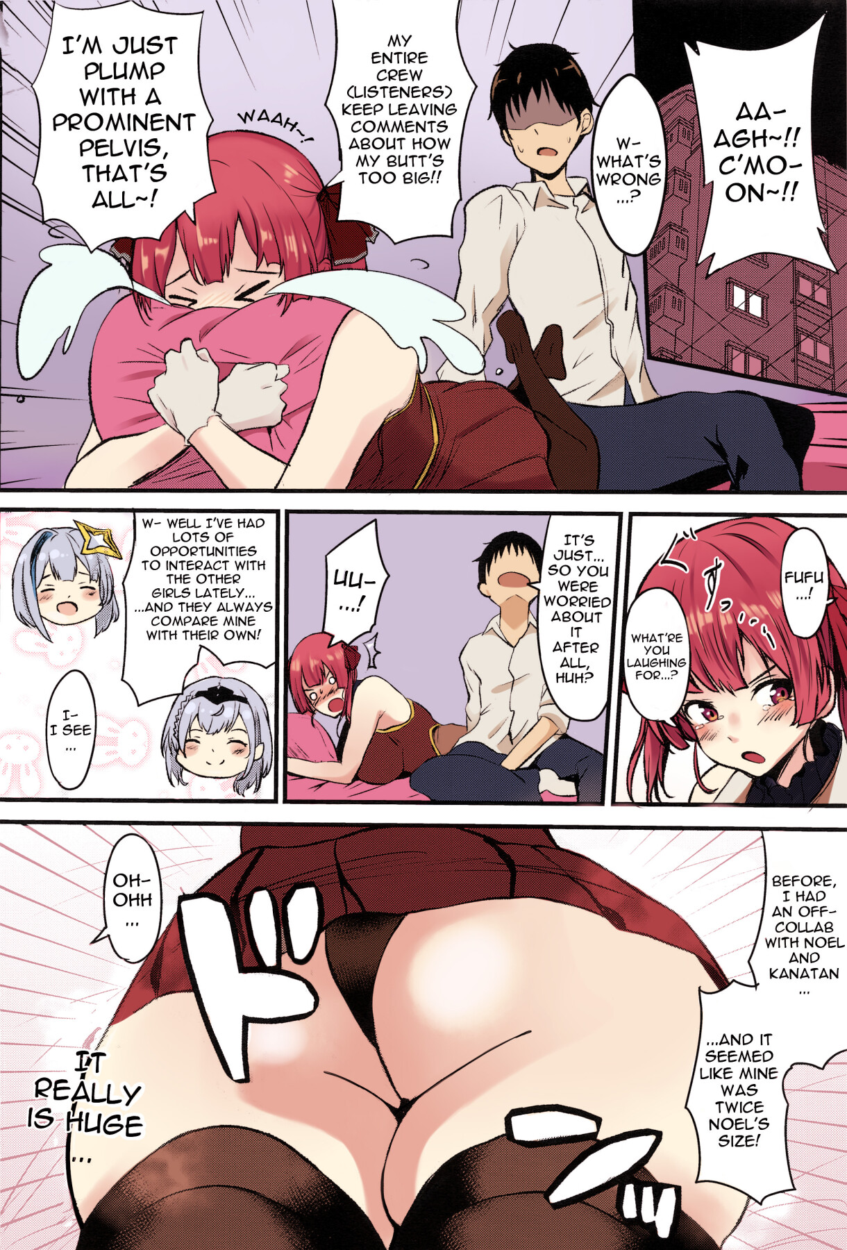 Hentai Manga Comic-Captain's Ass Love... (Color)-Read-3